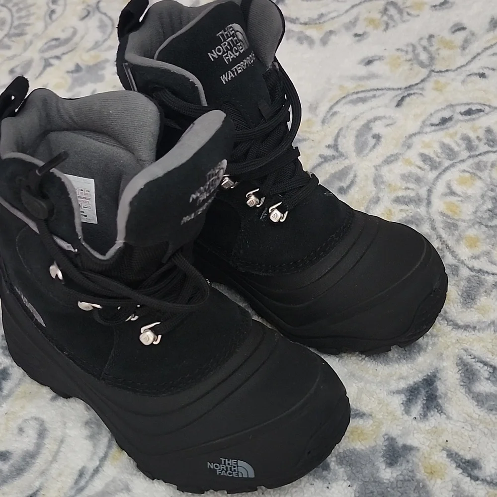 The North Face Black Insulated Winter Boots